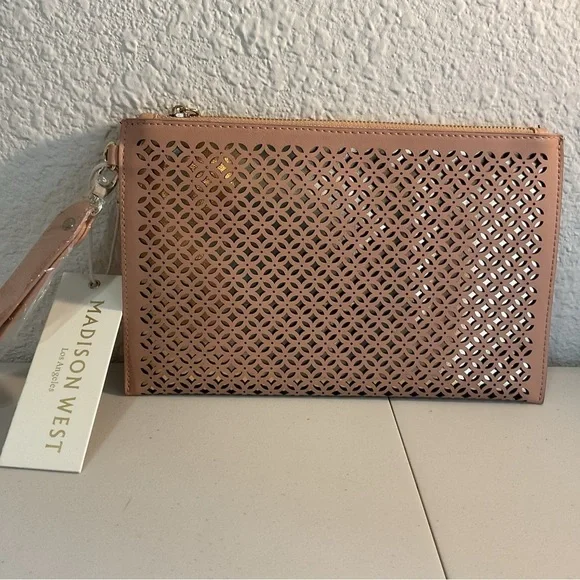 Tan Clutch Wristlet - Picture 8 of 8